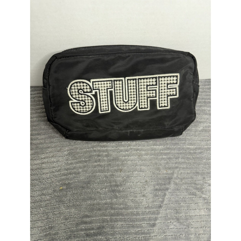 Stuff Small Black Pouch